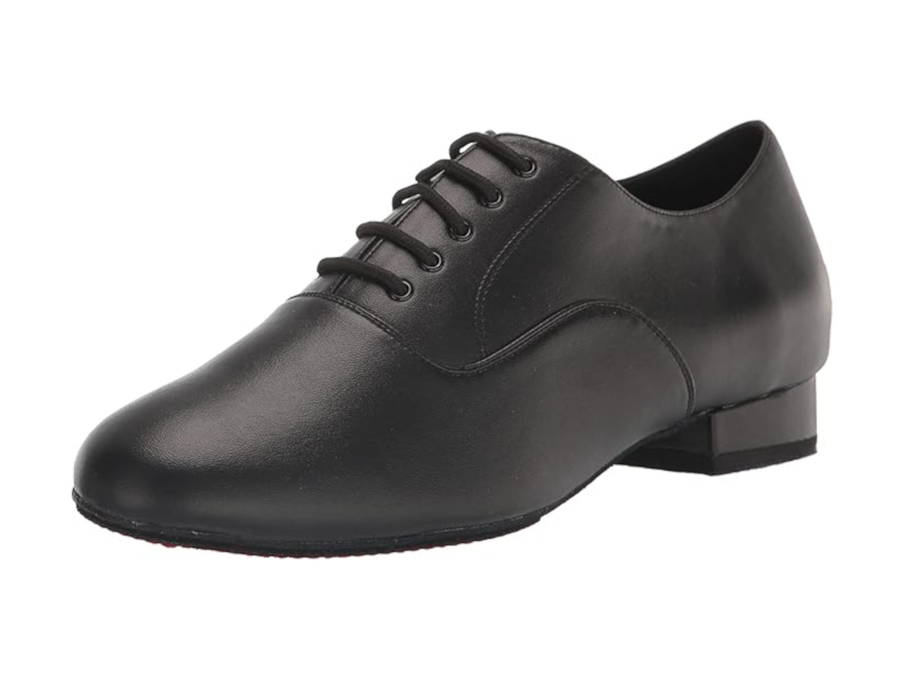 The left shoe of a Very Fine Dante men's ballroom dance shoes