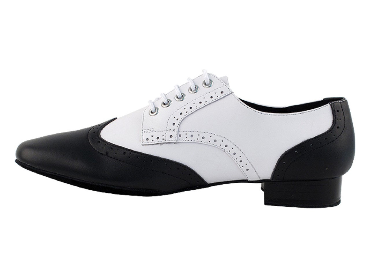 Right shoe of a pair of Very Fine Dancesport Zephy men's ballroom shoes
