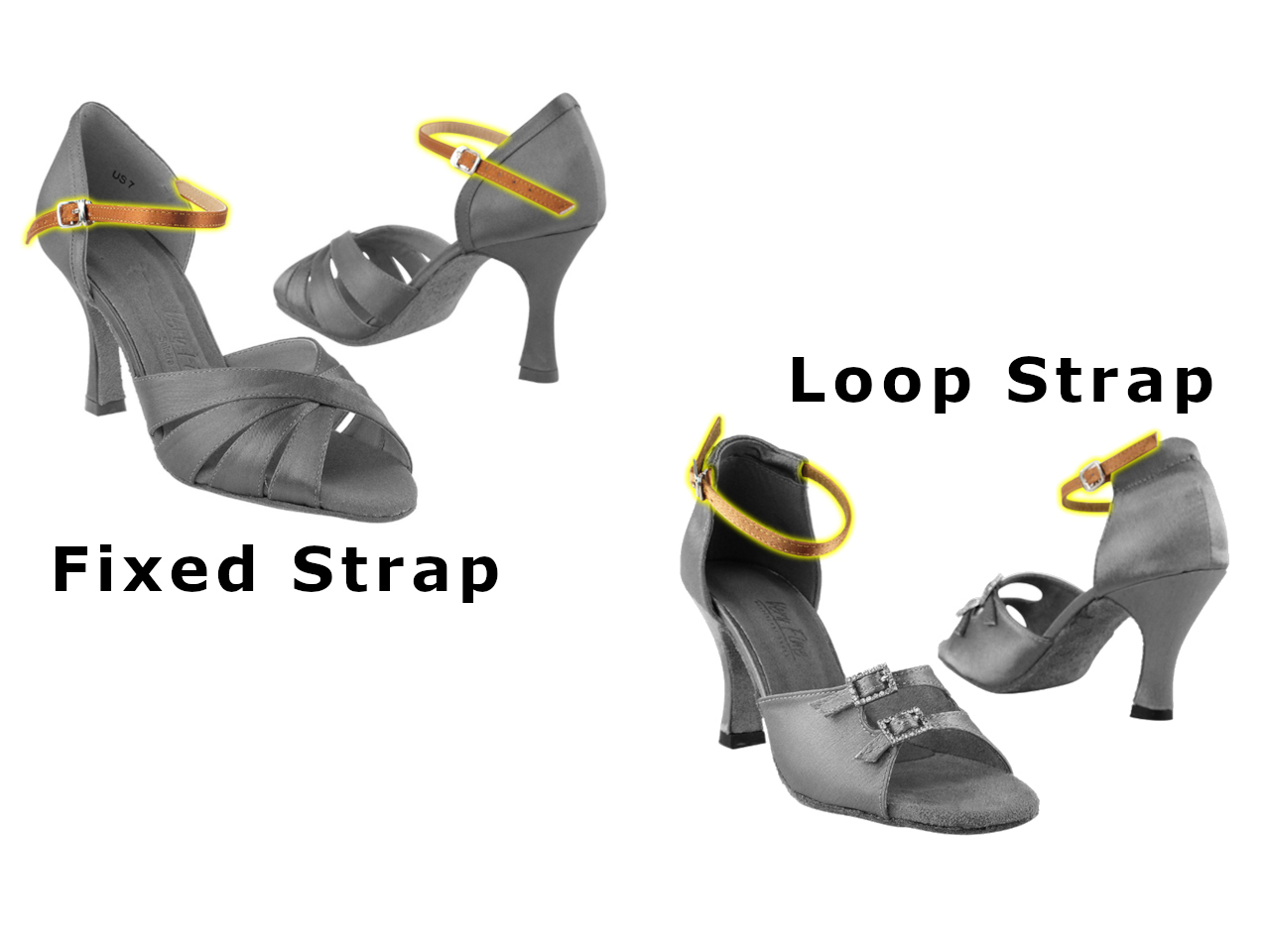 Ankle strap variations