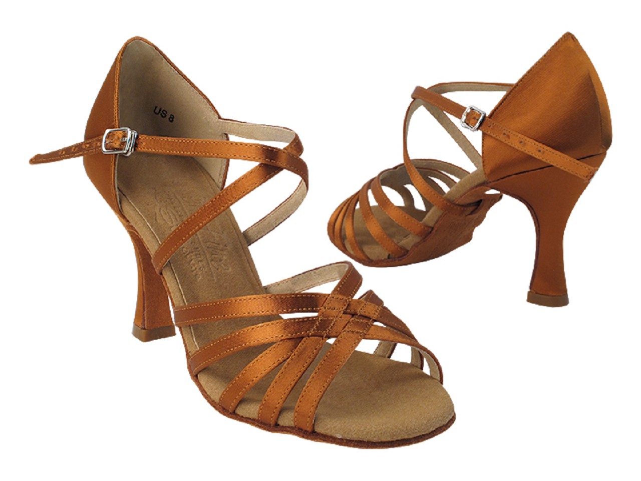 Pair of Very Fine Dancesport Elektra latin dance shoes